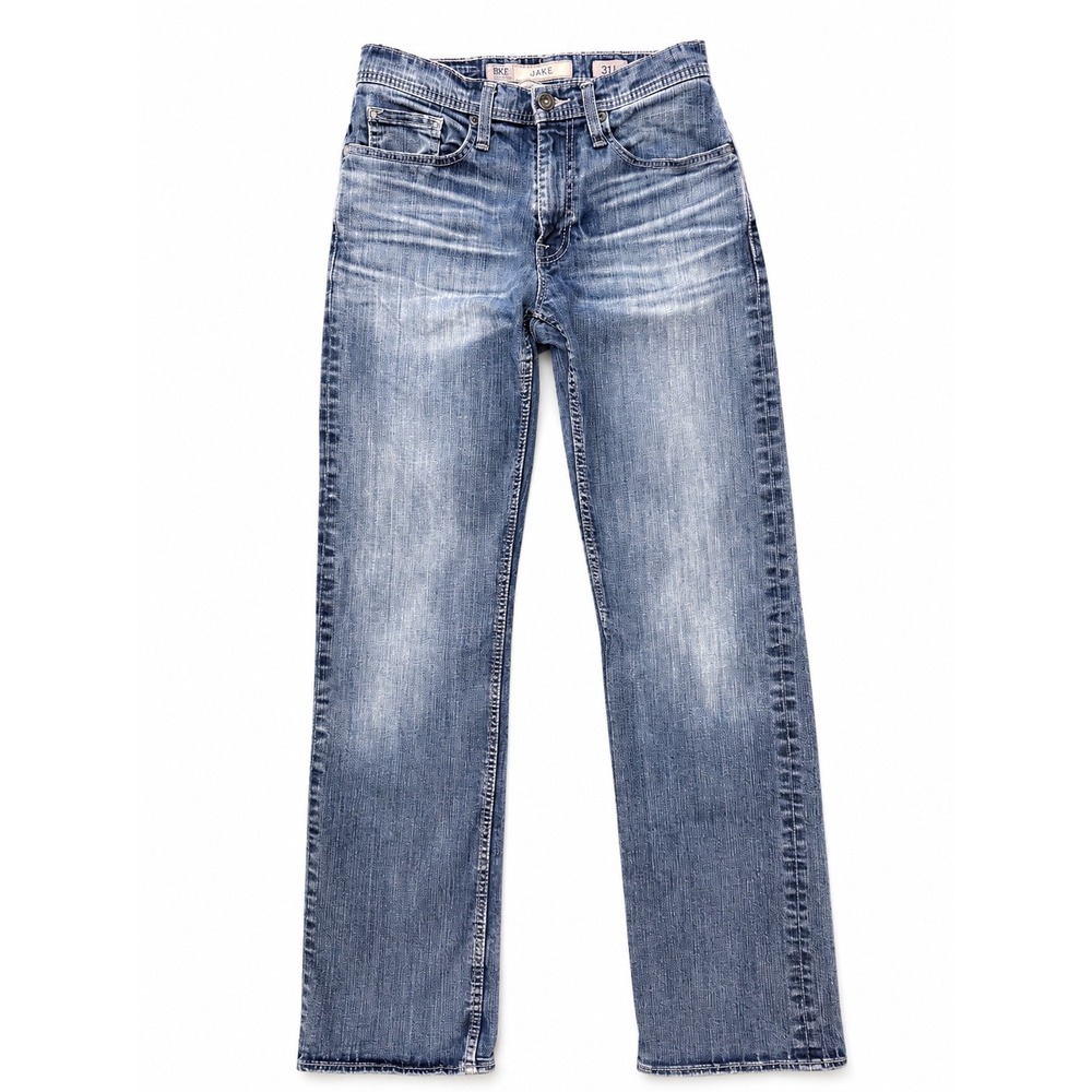 BKE Jake Bootcut Jeans Men's 31L Medium Wash Stretch Denim 31x32